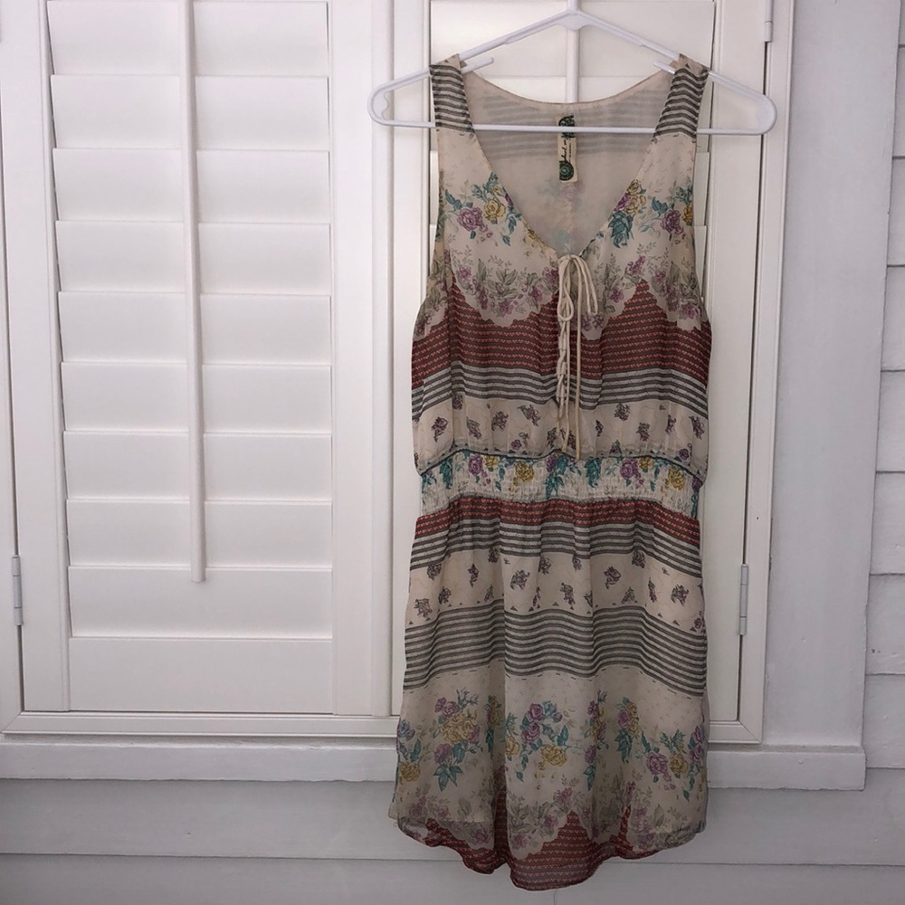 Adorable free people printed dress